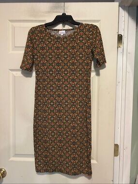 LuLaRoe Julia dress Size XS